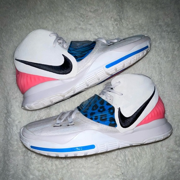 Men’s 10.5 Kyrie 6 Nike animal print good used condition - Picture 6 of 13